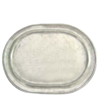 Pewter Oval Tray 40 cms.
