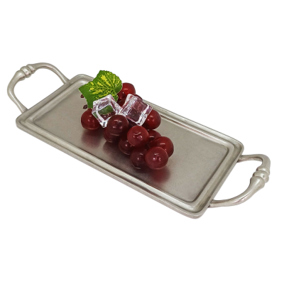 Pewter Rectangle Tray_Antique Finish