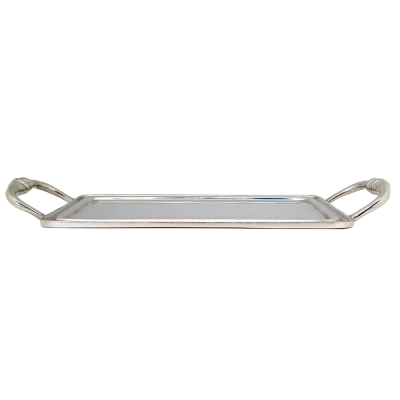 Pewter Rectangle Tray_Polish Finish