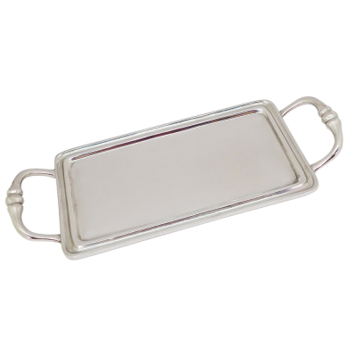 Pewter Rectangle Tray_Polish Finish