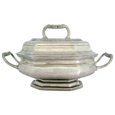 Pewter Tureen