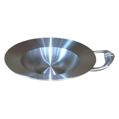 Pewter Baby Dish with Handle