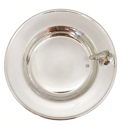 Pewter Deep Dish_Horse