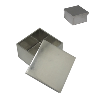 Pewter Square Keepsake Box