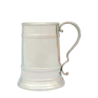 Pewter Beer Tankard, LGE._Royal Finish