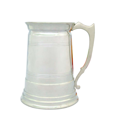 Pewter Beer Tankard, LGE._Royal Finish