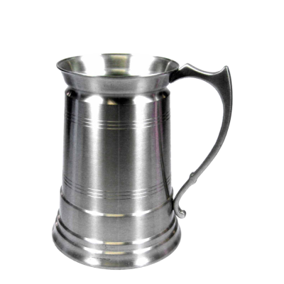 Pewter Beer Tankard, LGE.