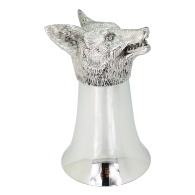 Pewter Animal Cup_FOX_6 oz.