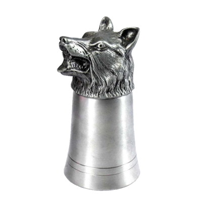 Pewter Animal Cup_Fox_4 oz.