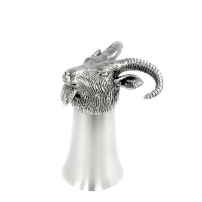 Pewter Animal Cup_Goat_1.5 oz.