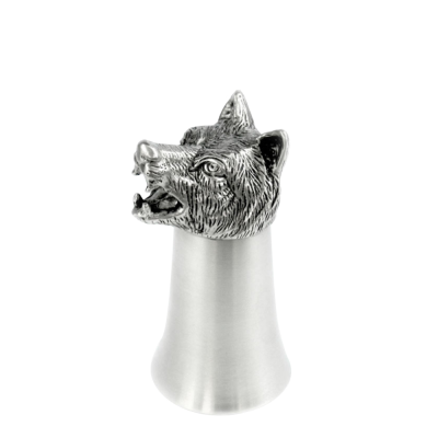 Pewter Animal Cup_Fox_1.5 oz.