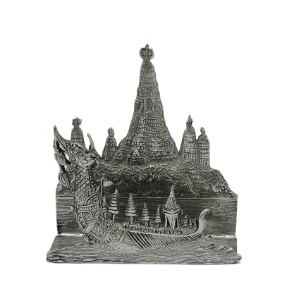 Pewter Name Card Holder_THAI VIEW