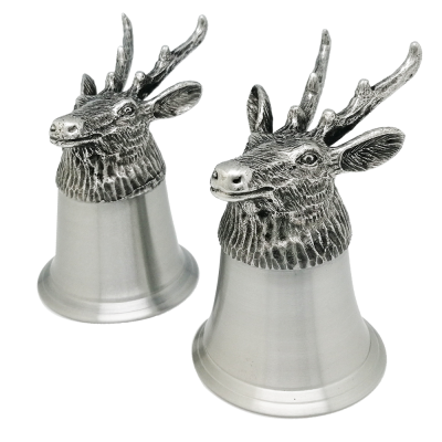 Pewter Salt & Pepper_Deer
