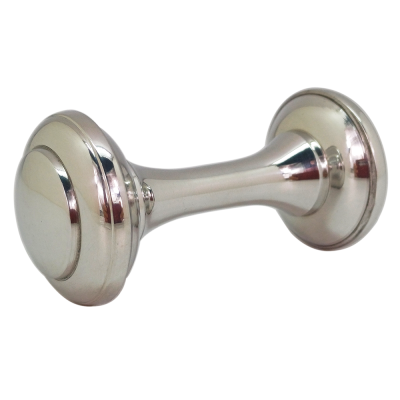 Pewter Dumbbell Rattle