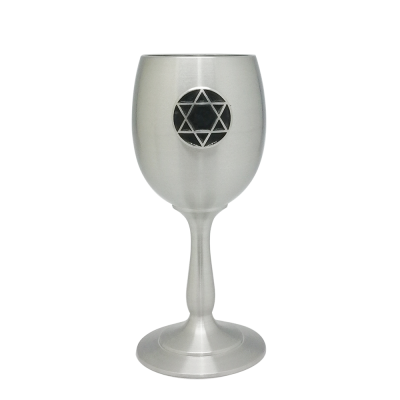 Pewter Judaica Goblet