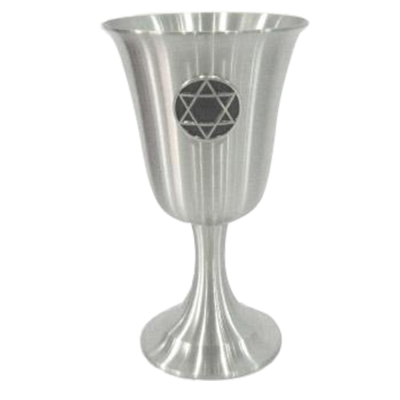 Pewter Judaica Goblet