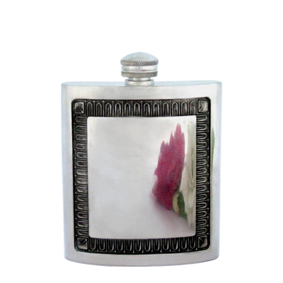 Pewter Hip Flask_6_Royal Finish