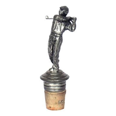 Bottle Cork / Pewter Golf Décor_Sport