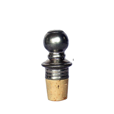 Bottle Cork / Pewter Décor in Giftbox