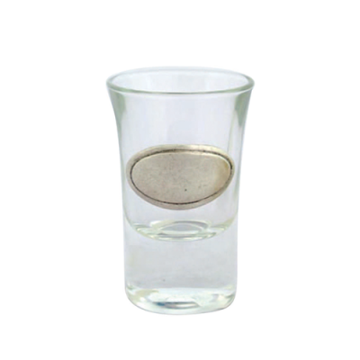 Shot Glass / Pewter Medal