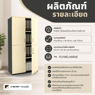 ตู้เอกสาร รุ่น FC802C