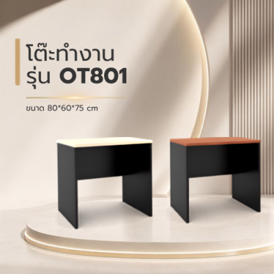 โต๊ะทำงานโล่ง รุ่น OT801