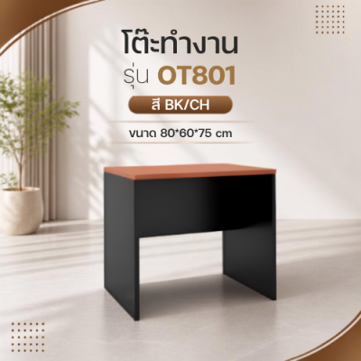 โต๊ะทำงานโล่ง รุ่น OT801