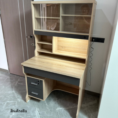 โต๊ะทำงาน/โต๊ะเขียนหนังสือ รุ่น TB902 (ขนาด 90x60x160 ซม.)
