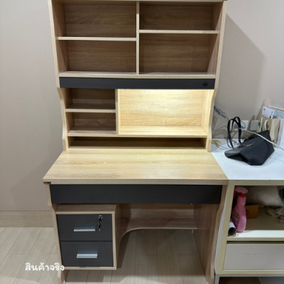 โต๊ะทำงาน/โต๊ะเขียนหนังสือ รุ่น TB902 (ขนาด 90x60x160 ซม.)