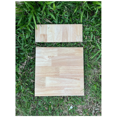 DIY Rubberwood Bar Stool Panel