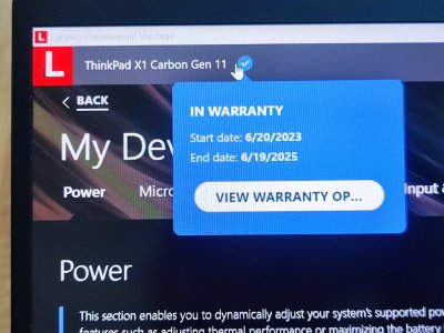 Thinkpad X1 Carbon gen 11