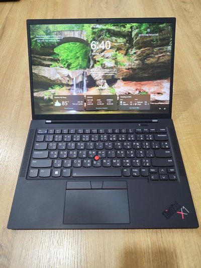Thinkpad X1 Carbon gen 9