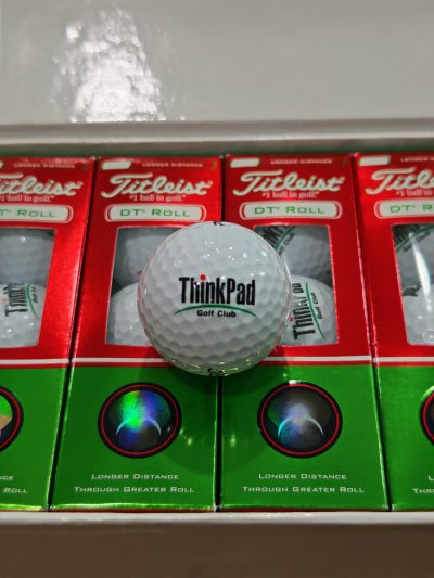 Thinkpad golf club X Titleist DT