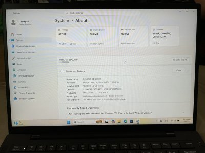 Lenovo Thinkpad T14s Gen 5