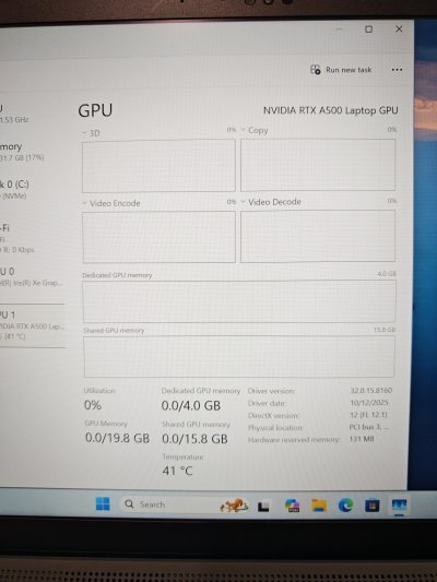 Thinkpad workstation P14s gen 4 Ram 32