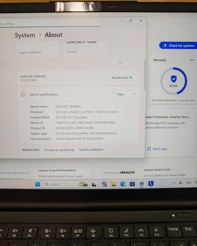 Thinkpad X1 Carbon gen 10 (เครื่องใหม่ Batt 100%)