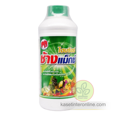 ช้างแม็กซ์ ช่วยให้พืชเขียวเข้ม เจริญเติบโตดี ผลสุกแก่สม่ำเสมอ