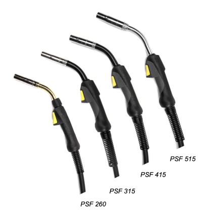 PSF Gas cooled welding torch stang las psf415