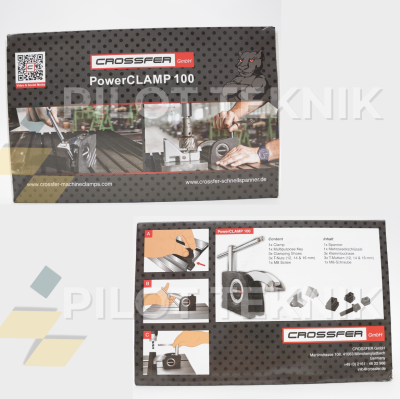 power clamp 100 crossfer untuk magnet drilling machine
