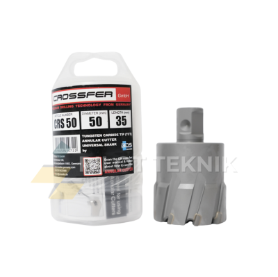 diameter crs 50 mata bor crossfer annular cutter untuk magnetic drilling machine bds machinen crossfer