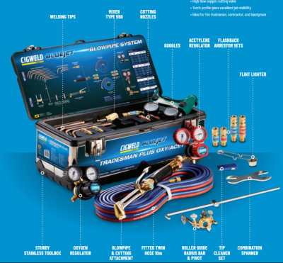 BlueJet Tradesman Plus Oxygen/Acetylene