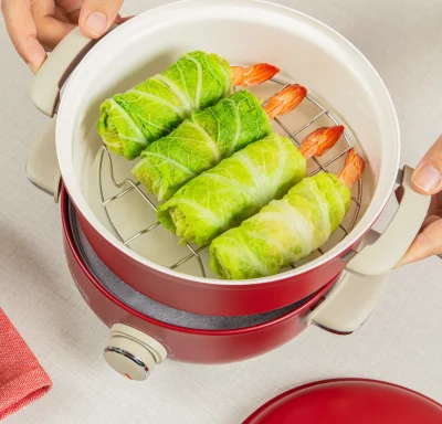 HOT PLATE MULTI COOKER หม้อไฟฟ้าอเนกประสงค์ 1.3L