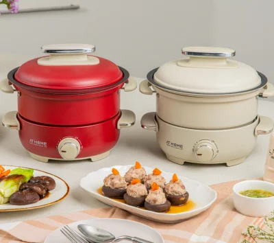 HOT PLATE MULTI COOKER หม้อไฟฟ้าอเนกประสงค์ 1.3L