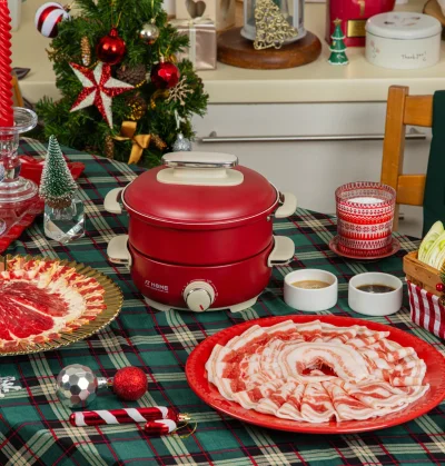 HOT PLATE MULTI COOKER หม้อไฟฟ้าอเนกประสงค์ 1.3L