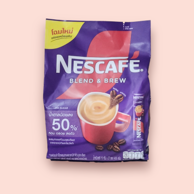 เนสกาแฟ 27ซอง ม่วงน้ำตาลน้อย(ห่อ)