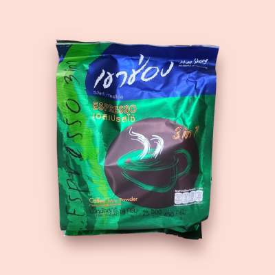 กาแฟเขาช่อง 25ซอง เอสเปรสโซ่(ห่อ)