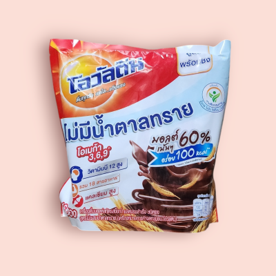 โอวัลตินไม่มีน้ำตาล 17ซอง(ห่อ)