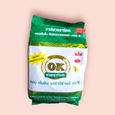 โอเค ชาเขียว  200กรัม(ถุง)