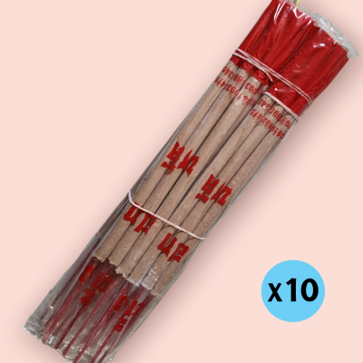 ธูปใหญ่ 3เล่ม (แพ็ค10ซอง)