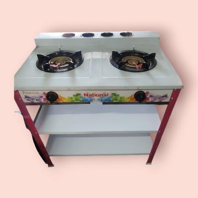 เตาแก๊ส 2หัว  มีขา(ชิ้น)